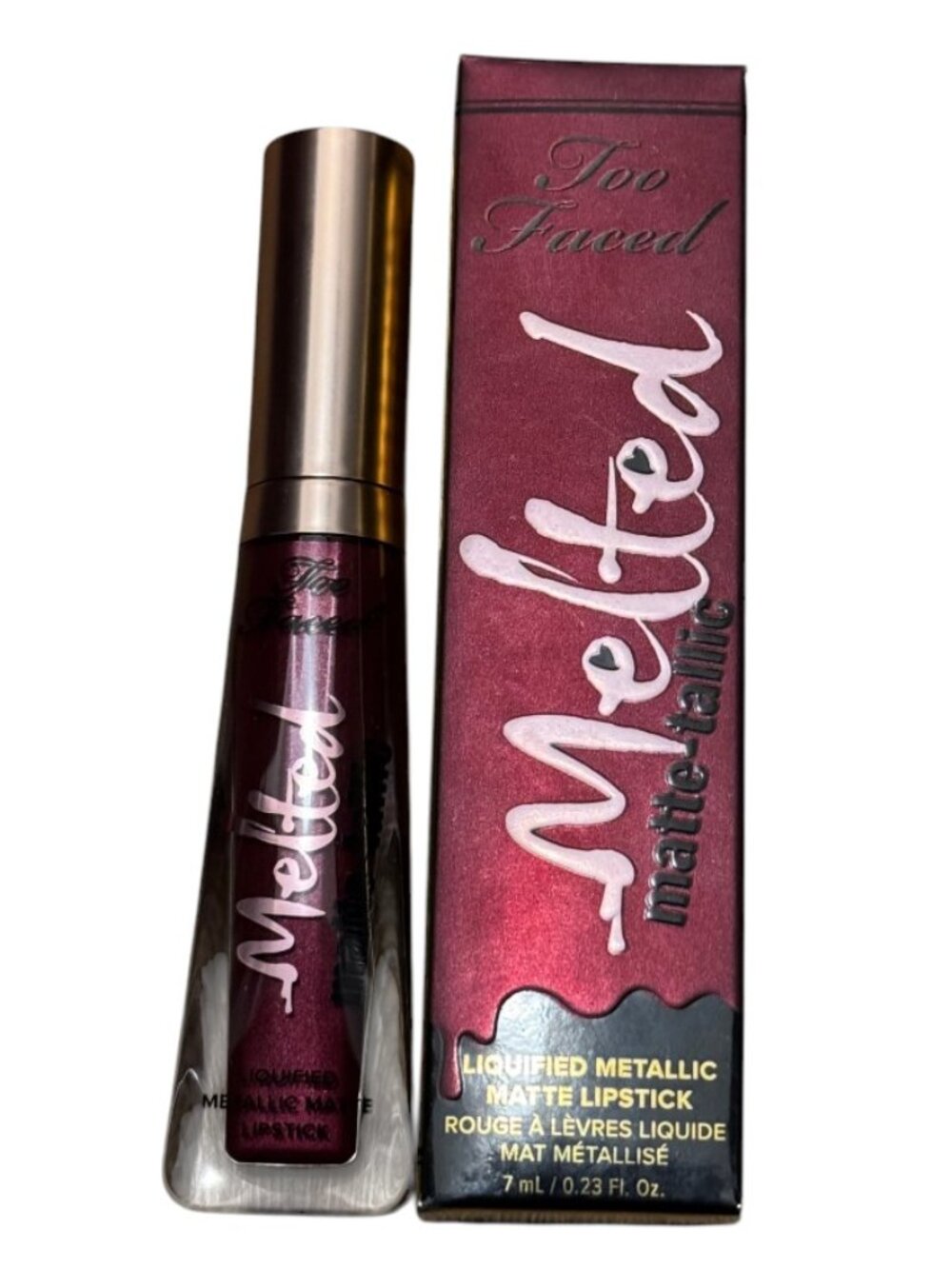 Too Faced Melted Matte-tallic Liquid Lipstick "I Wanna Rock With You" 7ml NWT